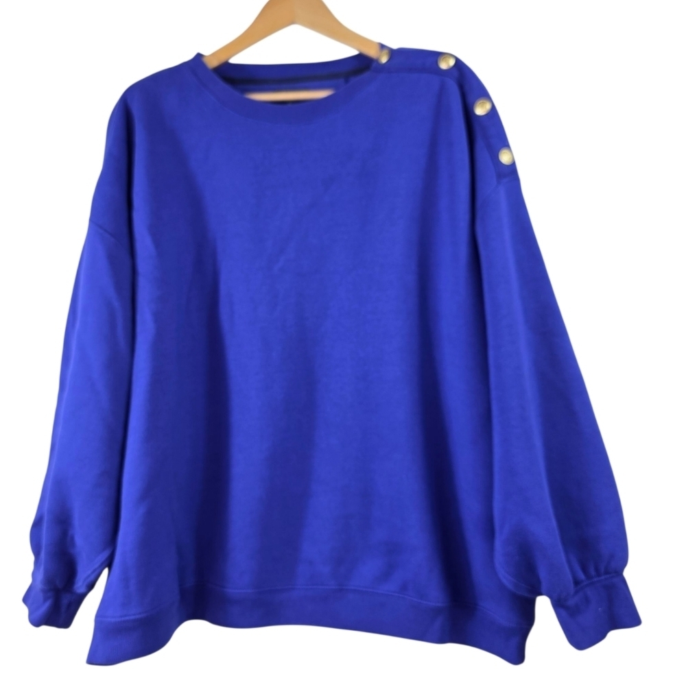 J. Crew Royal blue Pull-over